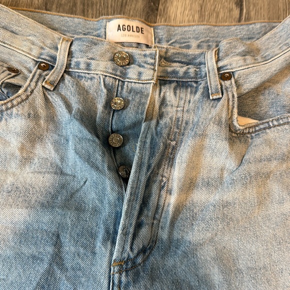 Agolde Riley Hi Rise Straight Crop Jean - Picture 5 of 8